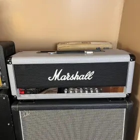 Jcm-25 Marshall Silver Jubilee 2555x Reissue 100 Watt Head Nice