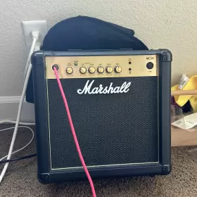 M-mg15g-u Marshall Mg15g 15w Guitar Combo Amplifier - Black
