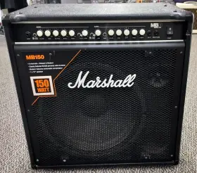 Mb150 Marshall 150w 1x15 Inch Hybrid Bass Combo Amp Black With Metal Grille
