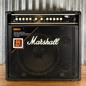 Mb60 Marshall 60 Watt 12 Inch Hybrid Tube Preamp Bass Amplifier Combo Used
