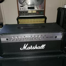 Mg100hcfx Marshall 100watt Head With Effects Carbon Fiber