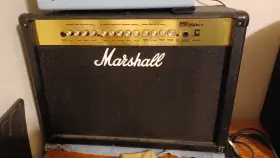 Mg250dfx Marshall 100-watt 2x12 Solid State Guitar Amp With 2 Button Footswitch