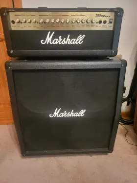 Mmg412bgu Marshall Mg 412a Speaker Cabinet With 100 Hdfx Head In Excellent Condition