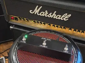 Mpm3e-style Marshall Custom Anniversary 6100 Lm Le 6101 3-button Footswitch