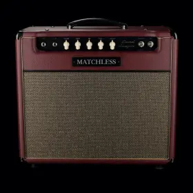 10mat016 Matchless Laurel Canyon Burgundy 1x12 Guitar Amp Combo