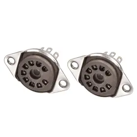Mea220102ee0269 Meccanixity 9pin Tube Socket Plastic Vacuum Protect Pin Tinning Plate Su