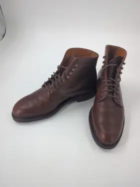 106637 Meermin Waxy Calfskin Boots Size 8.5 Us / 7.5 Uk Men -