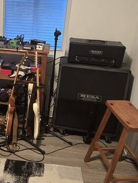 Mesa 2.tc1.bbc1 Boogie Tc-100 Triple Crown 100w Tube Amp Head Cab 280w 4x12 Black Shadow