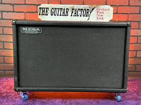 Mesa 2122cb-0106-u Boogie 2x12 2cb - Black Shadows 8ohm Guitar Cabinet With Casters