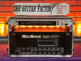 Bass400-0224-u Mesa Boogie Bass 400 Plus All-tube Amplifier Head With Rack Case/tuner