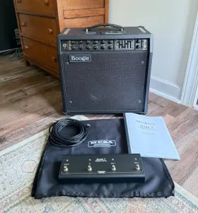 1.m35.ab.co Mesa Boogie Barely Used Mark Five 35 1x12 Inch Combo Amplifier Black Taurus