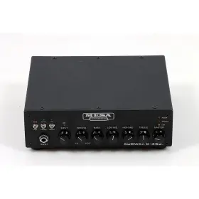 6.d350 Mesa/boogie 197881338626 Subway D-350 Ultra-compact Solid State Bass Head Blk Ob