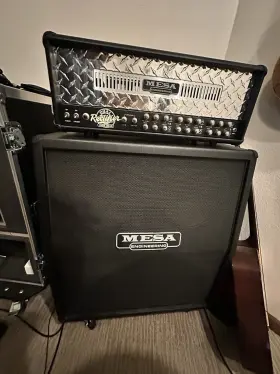 R-059083 Mesa/boogie Dual Rectifier 100-watt Tube Head 4x12 Cab Pro Rack Fully Loaded