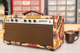 18993 Milkman Reverb Harmonic Tremolo In Medium Floral