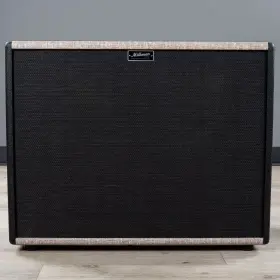 2x12cab-2tb-greenbacks Milkman Sound 2x12 Guitar Amp Speaker Cab Greenbacks Two Tone Black
