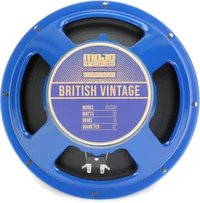 9911211 Mojotone Bv-30h 12-inch 30-watt 16-ohm Guitar Speaker