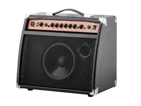 611708 Monoprice 20-watt Acoustic Guitar Amplifier 3-band Eq With Frequency Selector