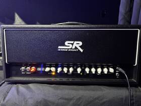 Monoprice 625913 Sb20 50w All Tube 2-channel Guitar Amp Head With Reverb
