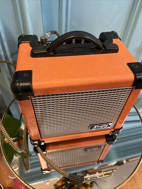 Mugig Mugigma-1 Electric Guitar Amplifier Portable Mini Amp - Ma-1 Orange Used Cord