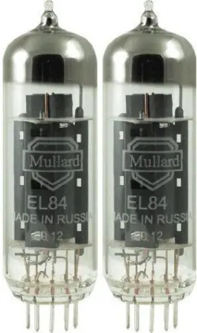 El84 Mullard Reissue 609722133982 Matched Pair 2 Tubes