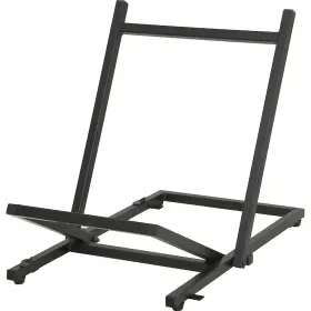 Rs6000 Musicians Gear Large Folding Tiltback Amp Stand Black Refurbished
