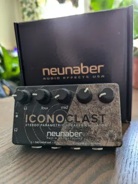 Neunaber 741459704032 Iconoclast Stereo Parametric Speaker Emulator Pedal - Lightly Used