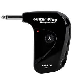 Nux 190268042963 Gp-1 Guitar Plug Headphone Amp With Classic British Distortion Black
