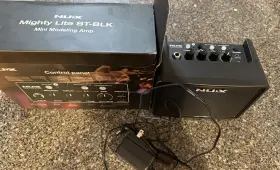 Nux 885947104178 New Mighty Lite Bt-blk Portable Mini Guitar Amp Limited Edition Black