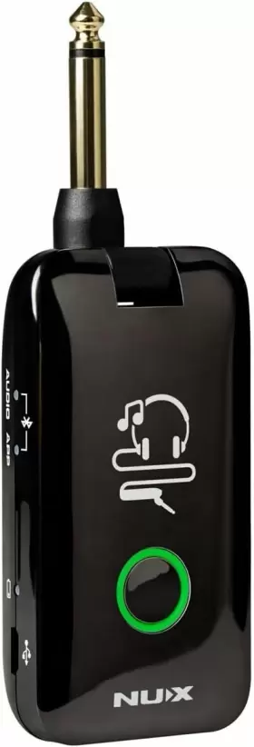 Nux-mp2 Nux 13 Amplifier Models Mighty Plug Guitar And Bass Modeling Headphone Amplug