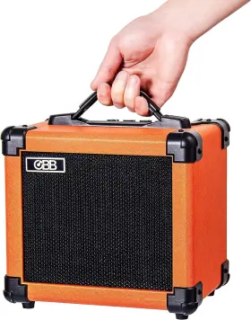 Obb 739677970551 Dual-powered Bluetooth Guitar Amp Portable Electric Amplifier With 10