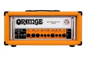 100w Orange 060299175136 Amplifiers Rockerverb 100 Mkiii Tube Guitar Amp Head Open Box