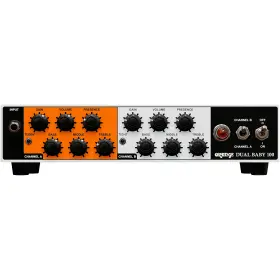 Dual-baby-100 Orange 060299178748 Dual Baby 100 Guitar Head 100w Orange/black