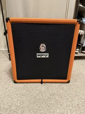 100bxt Orange Crush Bass Amp Partially Functional - See Description