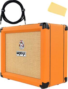 Orange 660845718852 Crush 20rt Combo Guitar Amplifier With Instrument Cable Crush