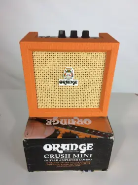Orange 730553846946 Open Box Crush Mini Battery-powered Electric Guitar Combo Amplifier 3w