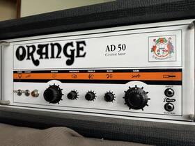 Orange Ad50 Rare Custom Shop Hand Wired 50 Watt Black Excellent