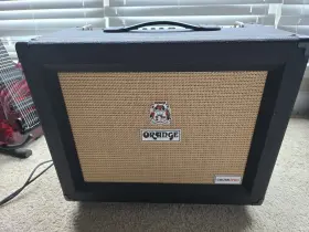 Cr60c Orange Amplifiers 197881172701 Crush Pro 60w Guitar Amp Black With Foot Switch And Celestion V 30