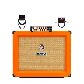 Ppc112 Orange Amplifiers K7 Tour Baby 100 Portable 2 Channel Guitar White Amplifier Head Bundle