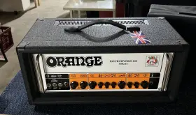 Rk100h Orange Amplifiers Rockerverb 100 Mkiii 100w Tube Guitar Amp Head Black Nice See