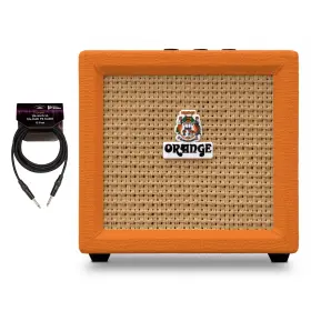 Orange Amps Crush-mini K1 Crush Mini Analog Guitar Amplifier 3w With 10 Feet Instrument Cable