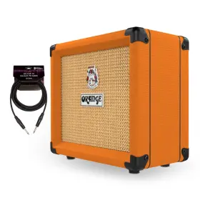 Crush12 Orange Amps K1 Amplifiers Crush 12w Analogue Combo Amp With Ts Guitar Cable Bundle