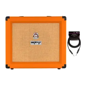 Crush35rt Orange Amps K1 Crush 35 Rt 35w Guitar Analogue Combo Amplifier Bundle