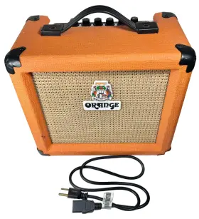 Crush-10 Orange Crush 10 Guitar Amp Amplifier With 40 Inch Ac Power Cord/cable