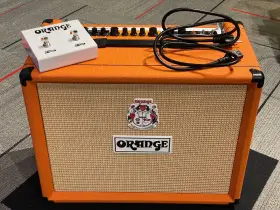 Crush100-1008-u Orange Super Crush 100 - 100-watt Solid-state 1 X 12 Inch Combo With Foots