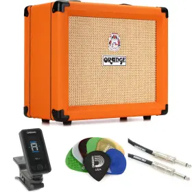 Crush20rtobundle Orange Crush 20-watt Combo Essentials Bundle -
