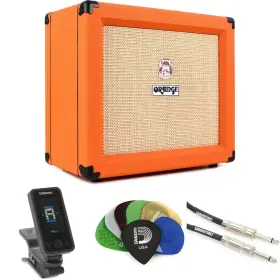 Crush35rtobundle Orange Crush 35-watt Combo Essentials Bundle -