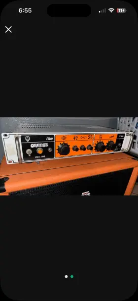 Obc212 Orange Bass Head Ob1- 500 And Cab 600 Watts For Sale