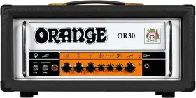 Or30-h-v3b Orange Or30 30-watt 1-channel Tube Amplifier Head - Black
