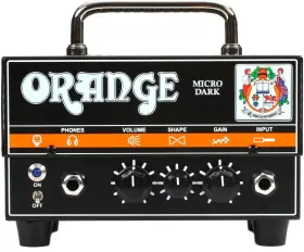 Ora-5423 Orange Micro Dark Terror 20 Watt Tube Preamp/ Solid State Hybrid Amplifier Head