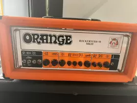 Rk50h-mkiii Orange Rockerverb 50 Mkiii - 50-watt 2-channel Tube Head